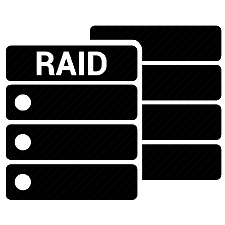 RAID kötet adatmentés ikon